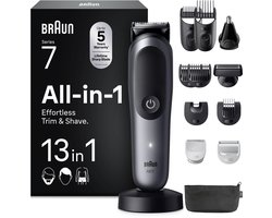Braun All-in-One Series 7 AIO7560 Style Kit – Baardtrimmer - Tondeuse - Gezichtstrimmer en Lichaamstrimmer in 1