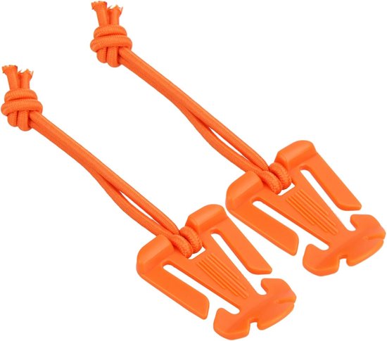 Gear Houder Clips - Web Dominators - Rugzak Organisatie - Elastisch Koord - 10 Stuks - Zwart — afbeelding 3