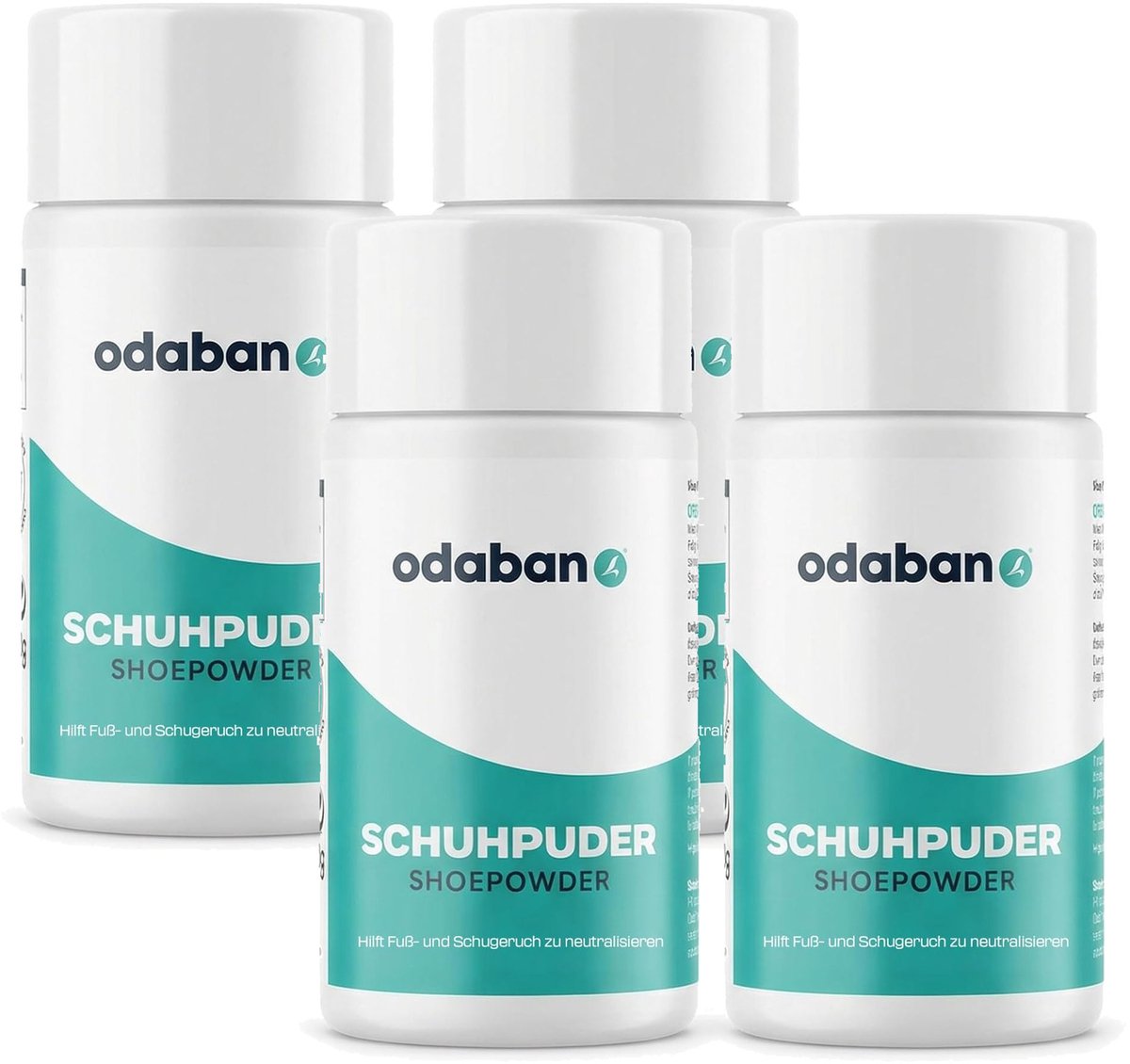 Odaban Shoepowder 4 pak voordeelverpakking