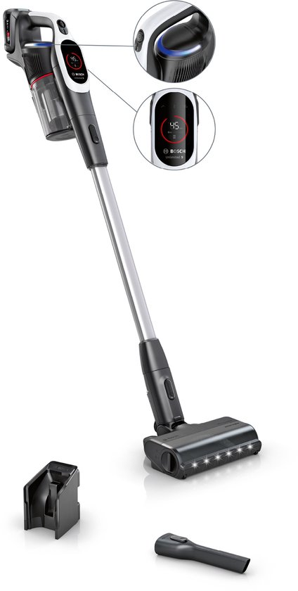 Bosch - Unlimited 9 - BBS931WBA - Steelstofzuiger - Wit - Bosch - €369,00