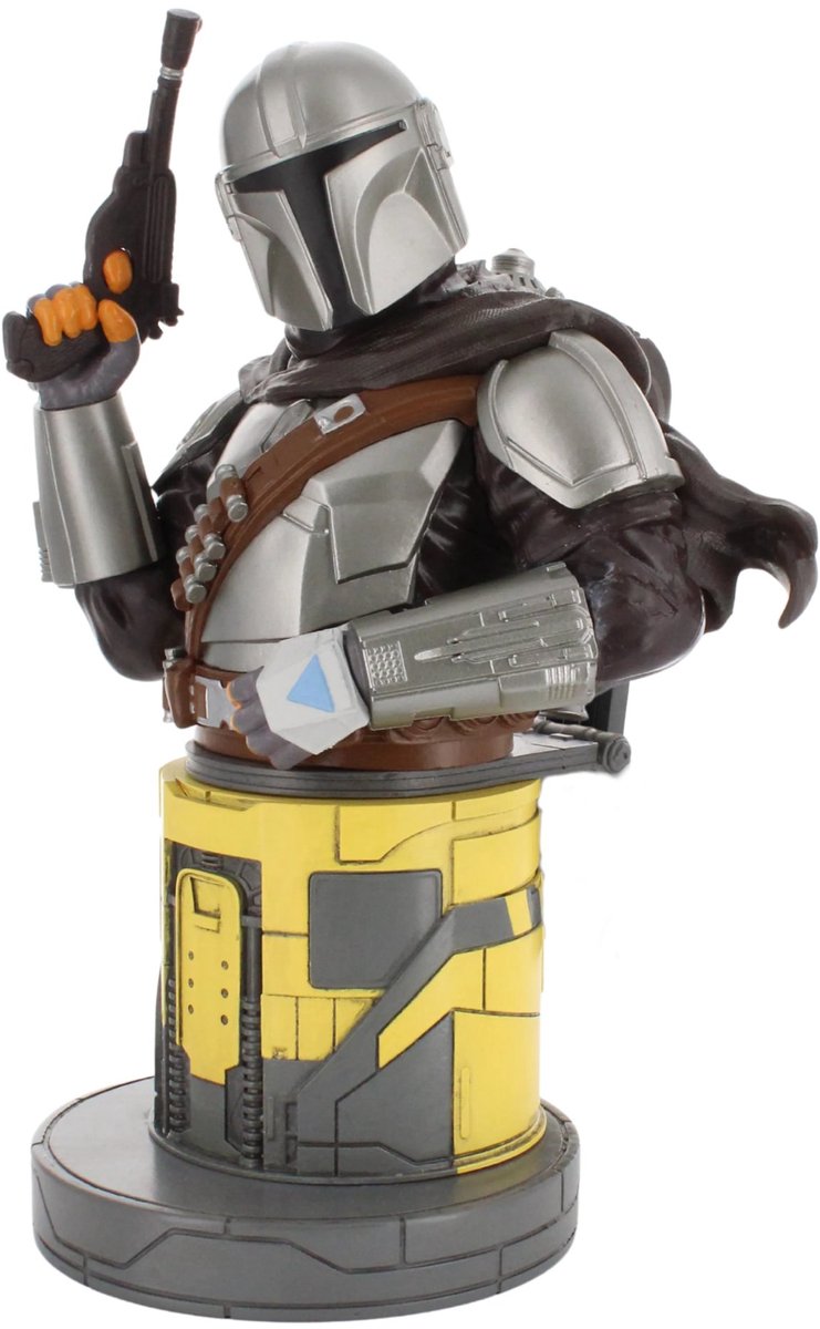 Star Wars - Mandalorian bounty hunter - figurine standaard voor telefoon | controller | oplaadcase (Cable Guys R.E.S.T.) — afbeelding 18