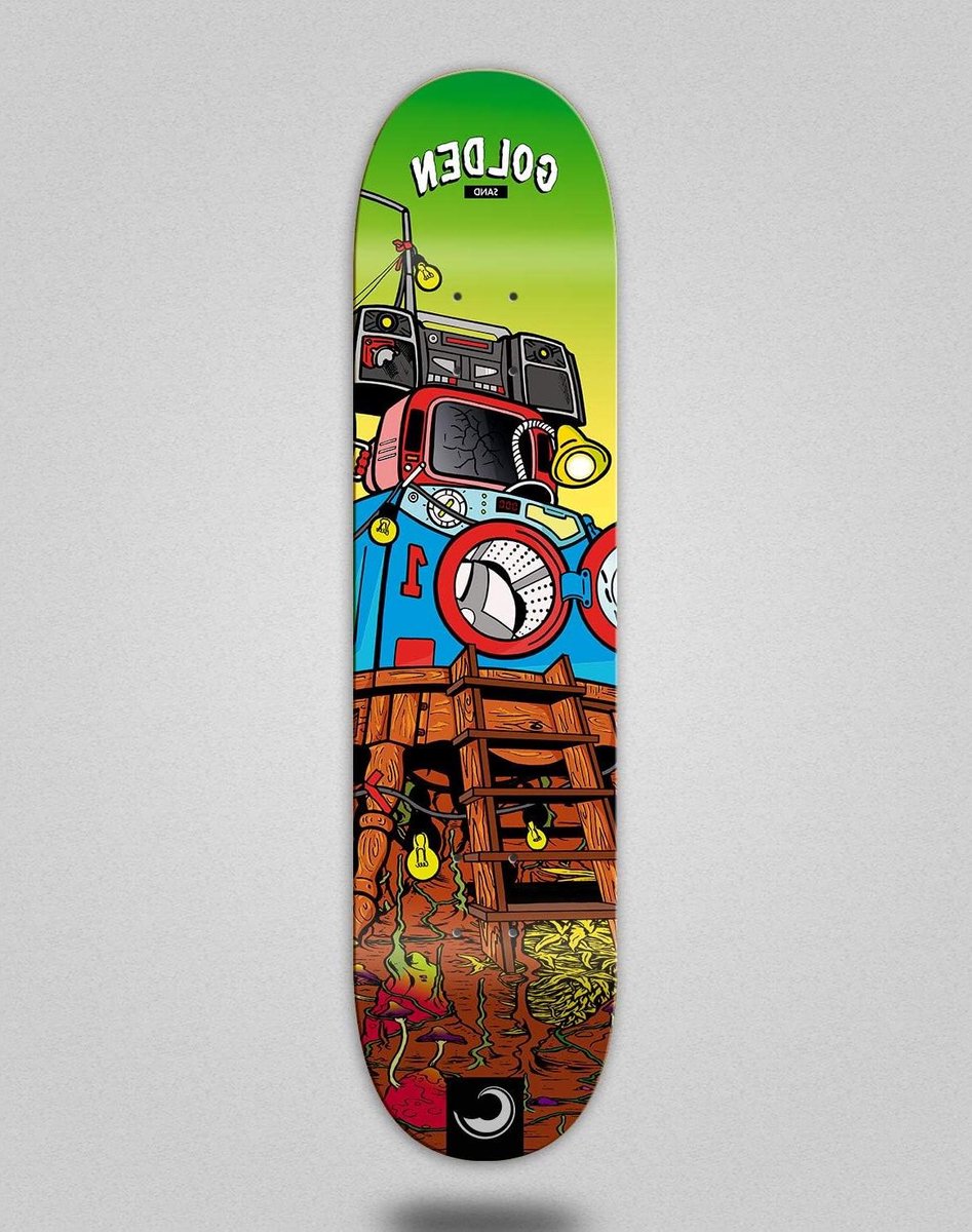 Skateboard Deck Tabla Skate Straat Tricks Duurzaam Hout 8.25 Inch Natuurlijk
