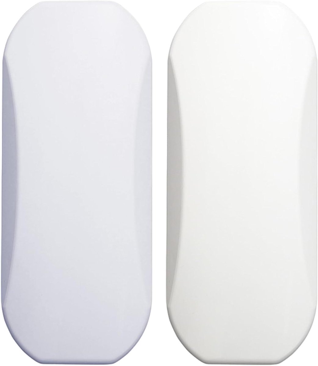 Handborstel Set - Kruimelveger Mattenborstel - Snel Opruimen - Ingebouwde Vuilnisruimte - 2 stuks - Wit Grijs