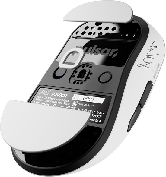 Muis Voeten - Muis Skates - Gaming Stabiliteit - 100% Zuiver PTFE - 0.6mm Dikte - Wit — afbeelding 2