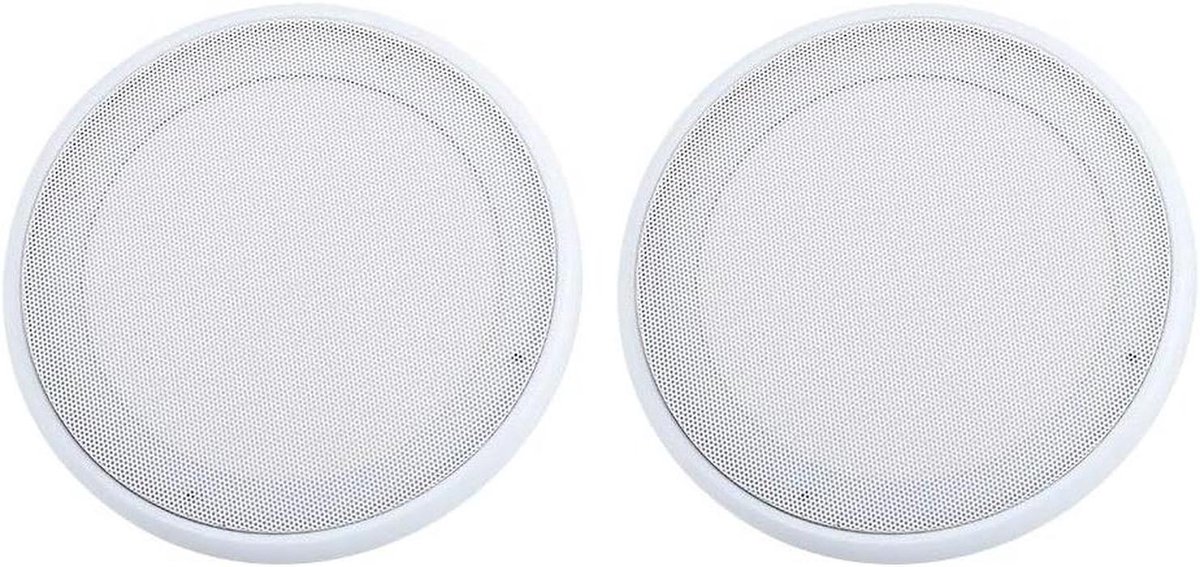 Luidsprekerroosters - Afdekking Grill - Bescherming Audio - Metaalgaas ABS - 6.5 Inch - Wit