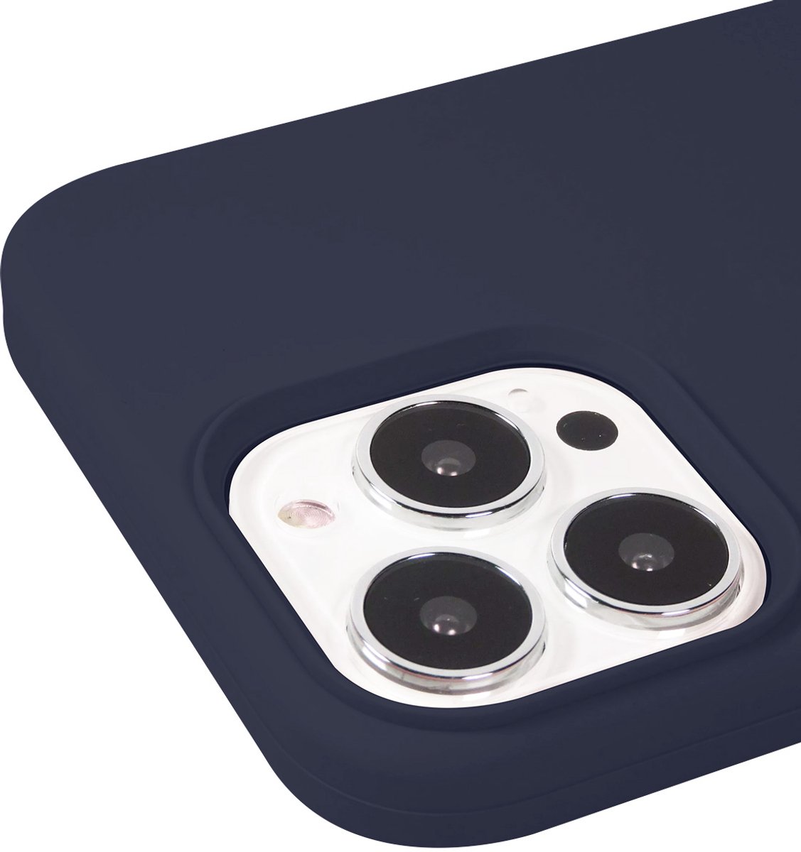 Jaym, Hard case Geschikt voor Apple iPhone 13 Pro Max Premium Zacht Gevoel, Blauw