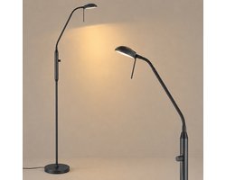 Home Sweet Home SOLIS vloerlamp - zwart - dimbaar - incl....
