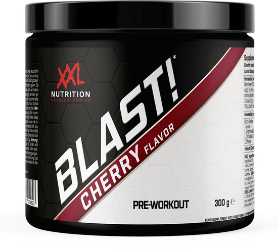 XXL Nutrition - Blast! Pre-Workout - Cherry - 300 g