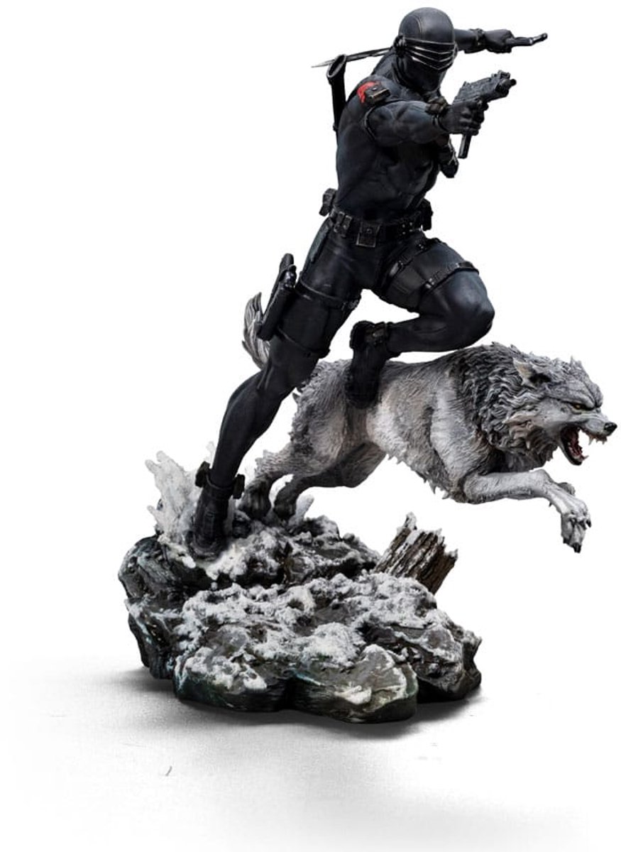 Iron Studios GI Joe Art Scale Statue 1/10 Snake Eyes 23 cm Beeld