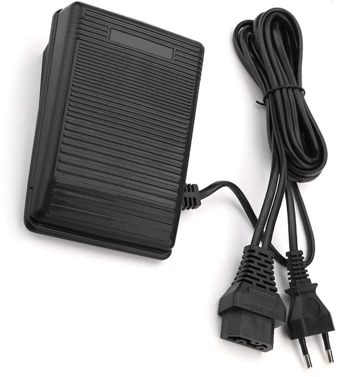 Dailygoods - Voetpedaal voor Naaimachine - Elektronische Voetcontroller - EU Plug 220V - Voor Naaimachines - Precisie en Gebruiksgemak - Geschikt voor...