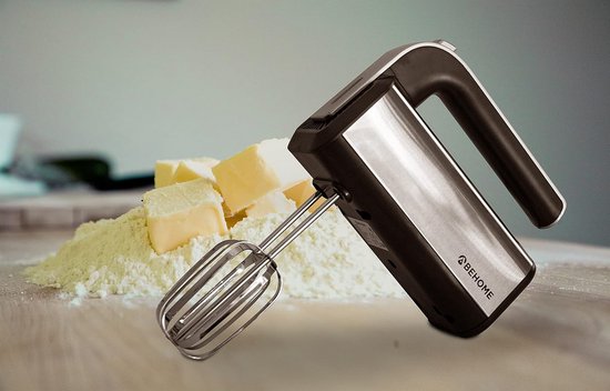 Krachtige elektrische handmixer met 5 snelheden en turbofunctie - Zilver en Zwart van Philips — afbeelding 4