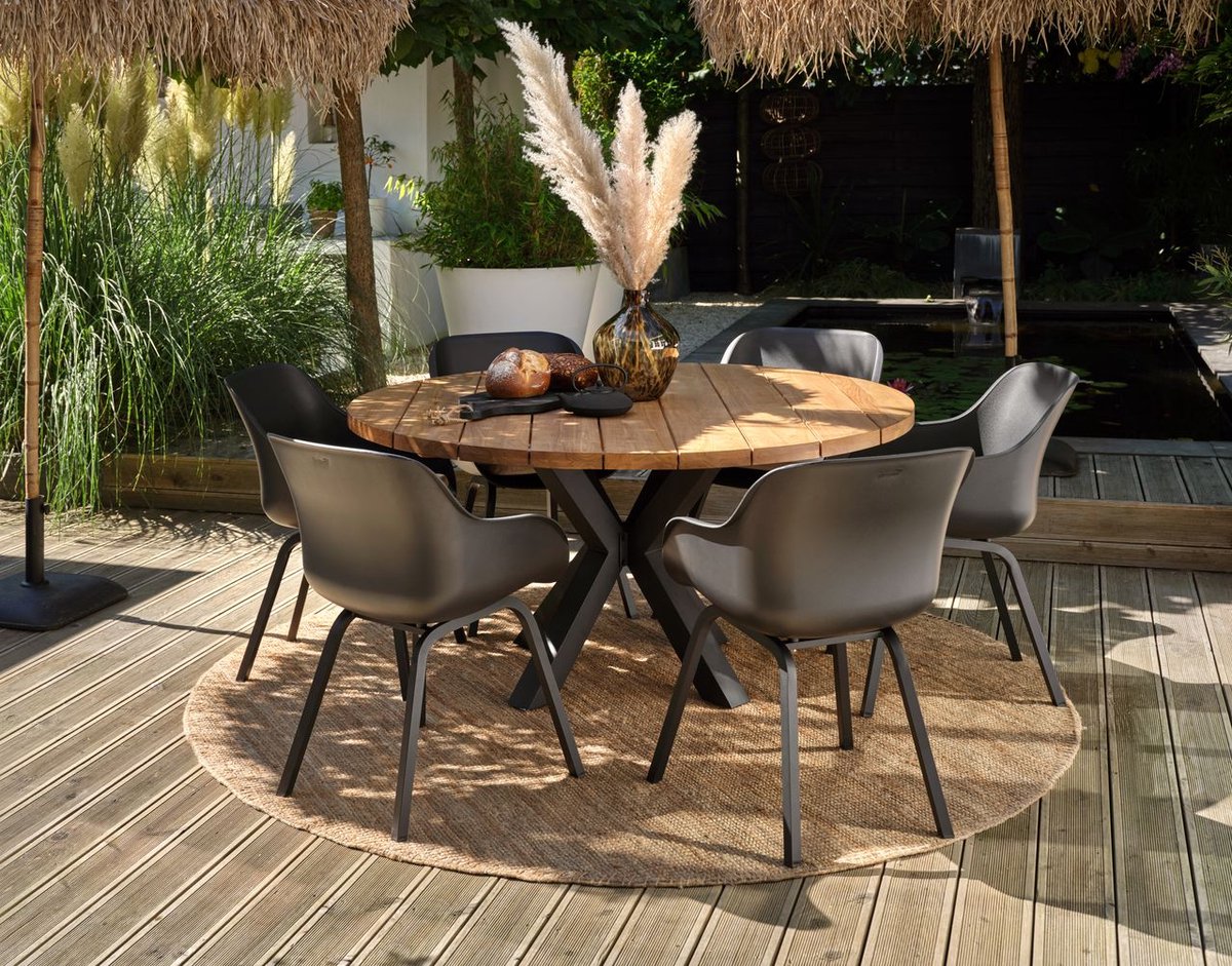 Hartman Le Soleil Element Tuinstoel Pure Black