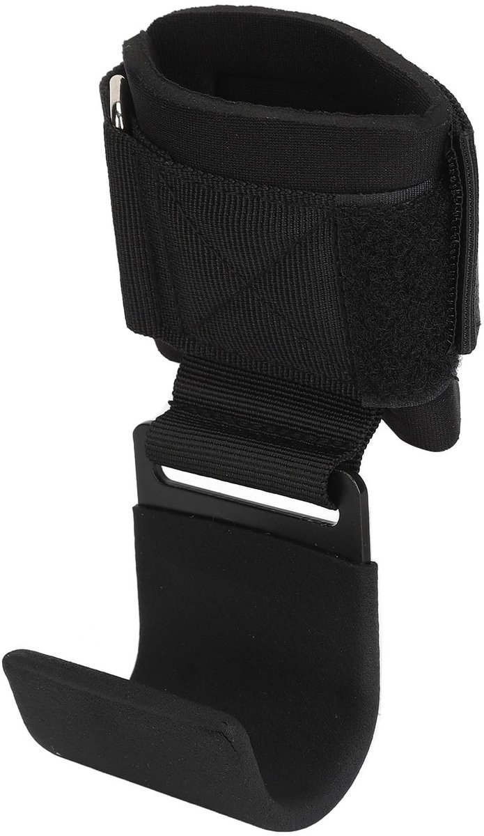 Dailygoods- Gewichthefhaken Antislipcoating - Polsband Voor Gewichtheffen - Heavy-duty Powerliftband - Stabiele Ondersteuning - Verhoogde Polsstabiliteit - Comfortabele Grip - Gewichthefbands