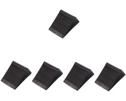 Dailygoods- Hellingpad Wielen Antislip - Wielkeg/Wielstopper - Auto/Motorfiets/Vrachtwagen - Rubber - Compact - Heavy Duty - Wielblok