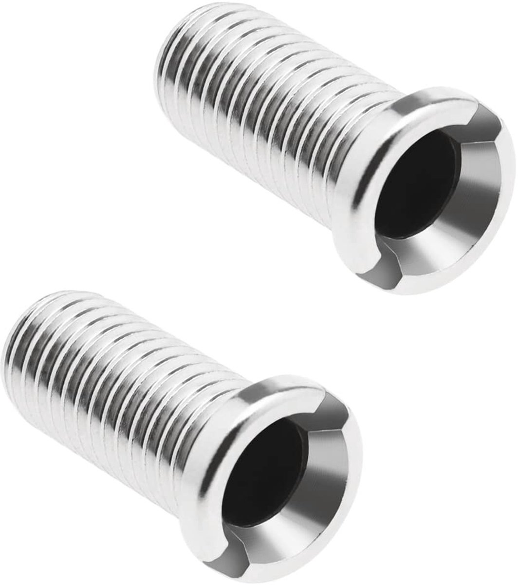 Dailygoods- Filterschroef 2 Stuks - 304 Roestvrij Staal - M12 Draad - 25 mm Lengte - Gootsteenmand Schroef - Duurzaam Ontwerp - Gootsteenschroef