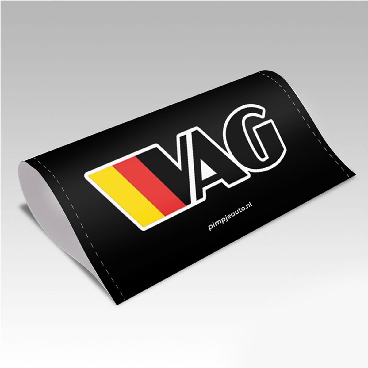 PimpJeAuto-Pimpers-VAG-Zwart-Medium-160x80mm-Zelfklevend