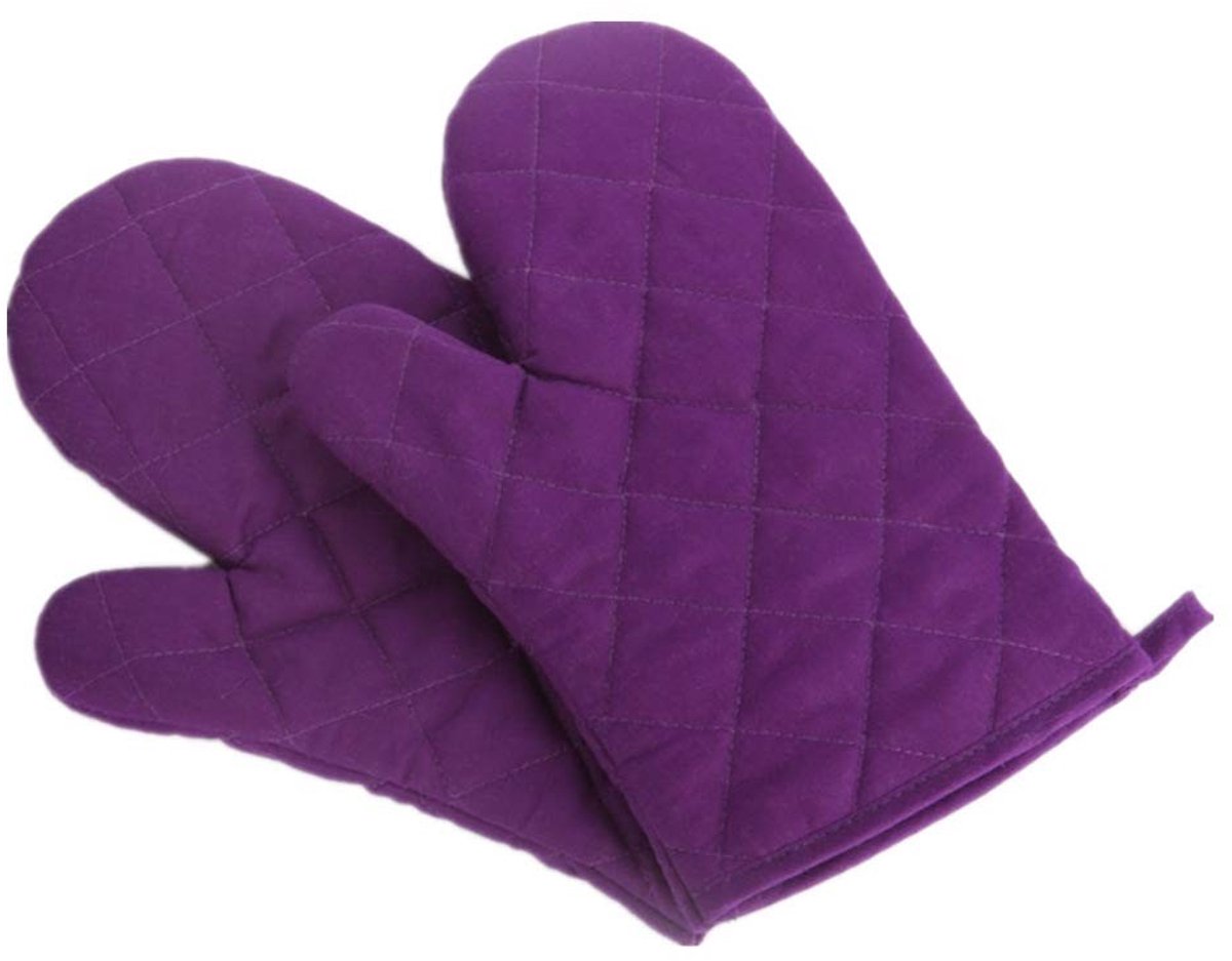 Dailygoods- Ovenhandschoenen Hittebestendig - Ovenwanten - Hittebestendige Ovenhandschoenen - Pannenlap - 1 Paar - Eén Maat - Keukenhandschoenen