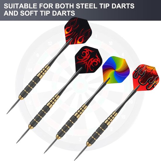 Set Dartpijlen Accessoires: 90 Stuks Duurzame Vliegers voor Precisie en Controle — afbeelding 5
