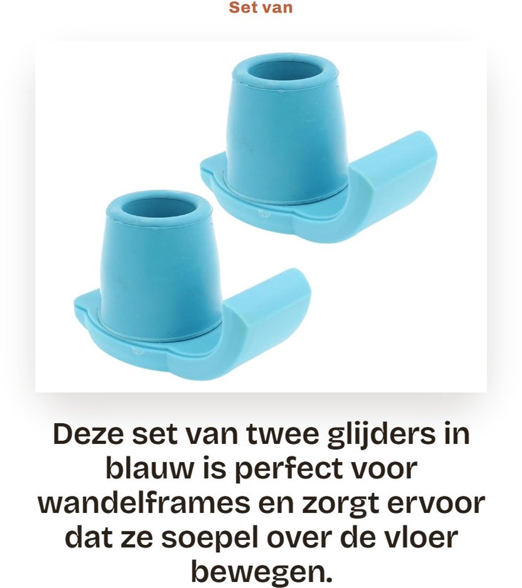 Dailygoods- Looprek Inclusief Glijders - Douchestoel - Looprekken voor Ouderen - Looprek Inklapbaar - Looprek met Wielen - Rubber Hulzen 25mm