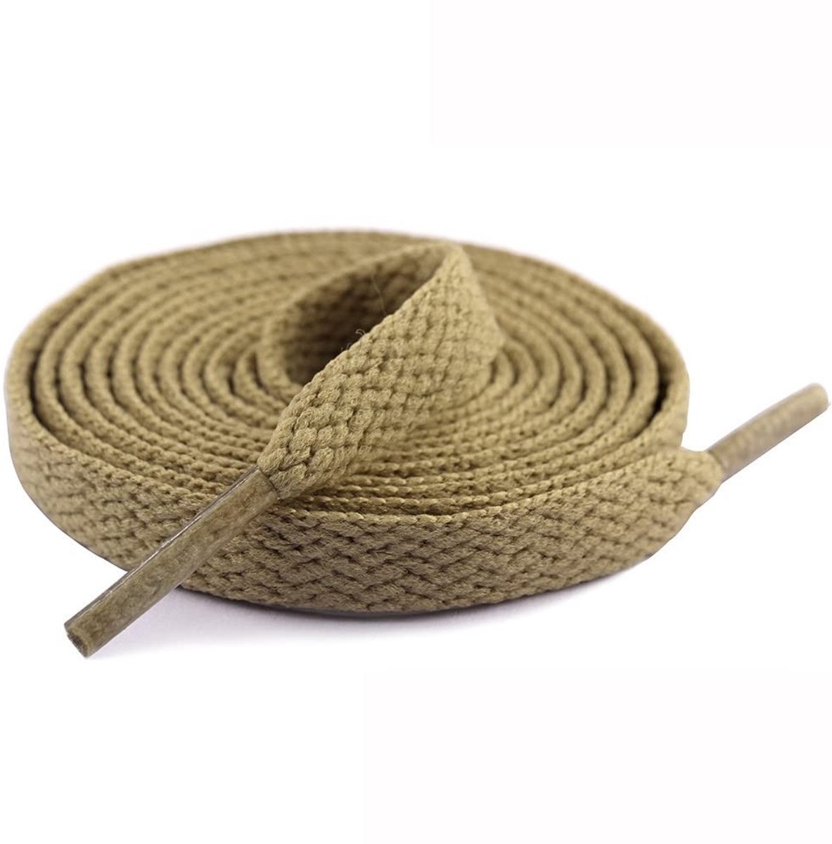 Dailygoods- Schoenveters 8 mm breed - Enkellaagse Veters - Scheurvaste Veters - Vervangende Veters - Sport- en Vrijetijdsveters - 2 Paar - Schoenveter