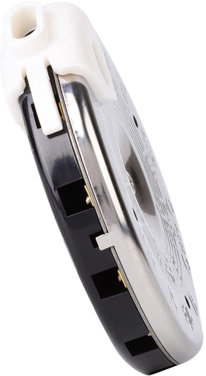 Dailygoods- Pitch Pipe - Chromatische Tuner - Muziekinstrument Stemaccessoire - Duurzaam Materiaal - Compact Formaat - Geschikt voor Meeste Instrumenten - Stemapparaat