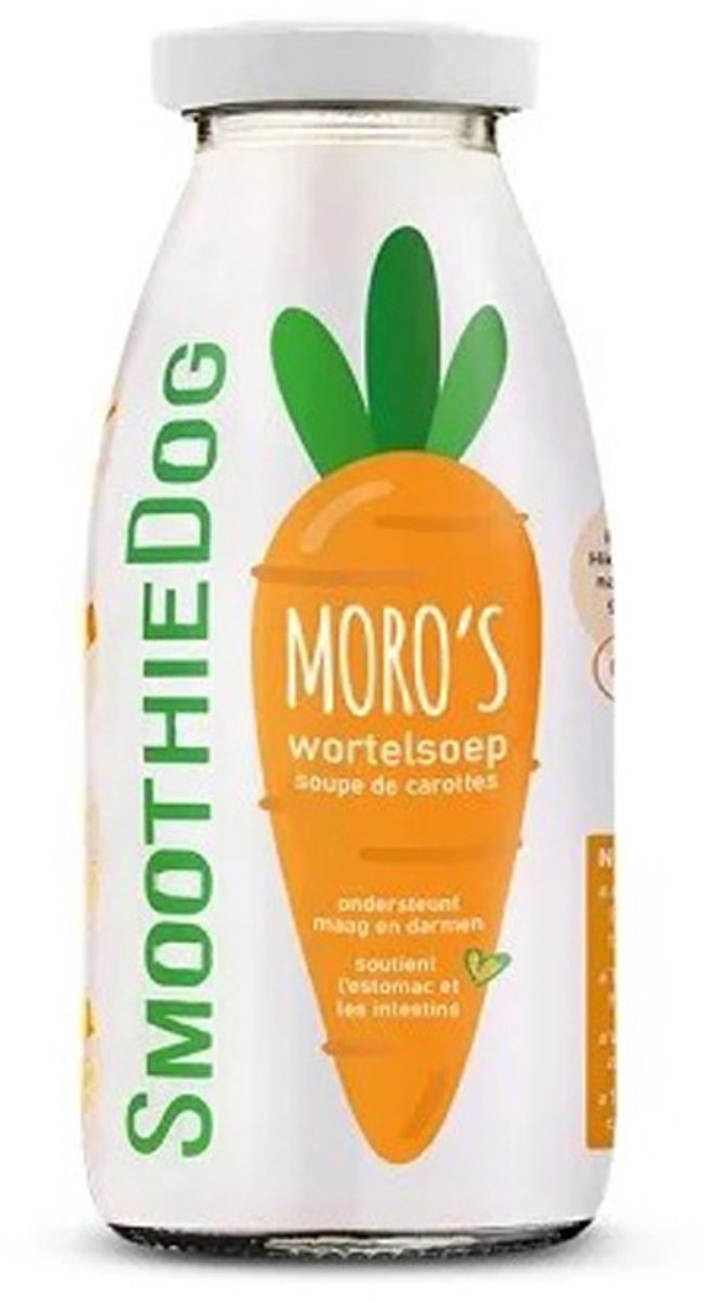 Smoothiedog - Moro Art - Wortelsoep voor honden - ondersteunend bij darmproblemen