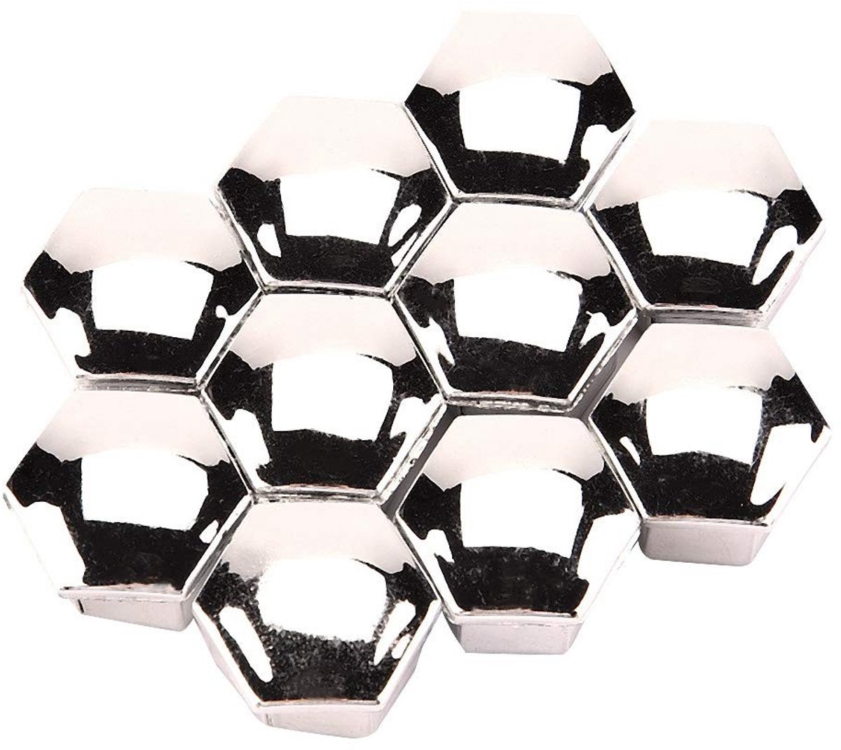 Dailygoods- Wielmoer Vervanging 20 Stuks - Wielmoerdoppen - Wielmoerkapjes - Bescherming tegen Wegschade - Eenvoudig te Installeren - Roestbestendig - Wielmoerdop
