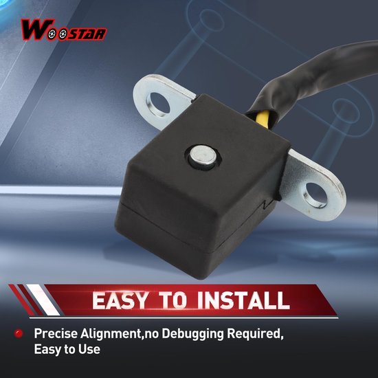 Dailygoody - WOOSTAR Stator Trigger Pick-up Spoel Ontsteking voor EX500 KLE500 ZR750 ZX600 (1991-2009) — afbeelding 3