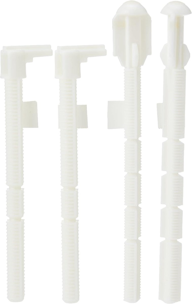 Drukstangset - Spoelstang - Toilet Reparatie - Voor UP320 - 275 cm - Wit