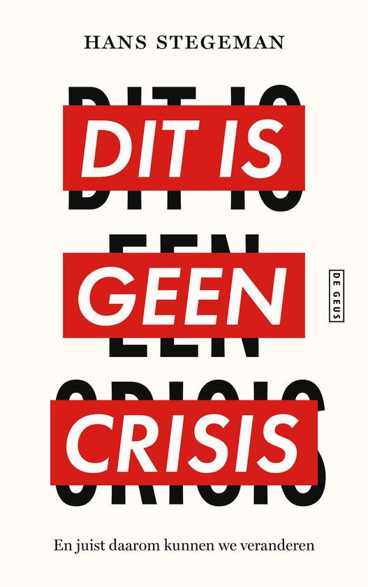 Dit is geen crisis - cover