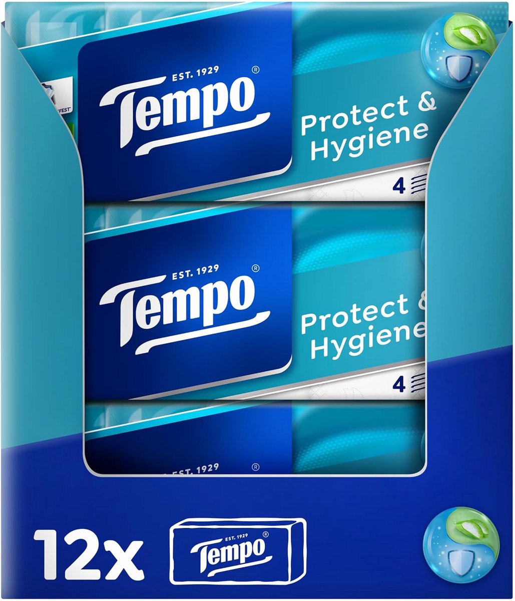 Zakdoeken - Papieren zakdoekjes - Hygiënisch Werken - Wasmachinebestendig - 12x20 pakjes - Wit