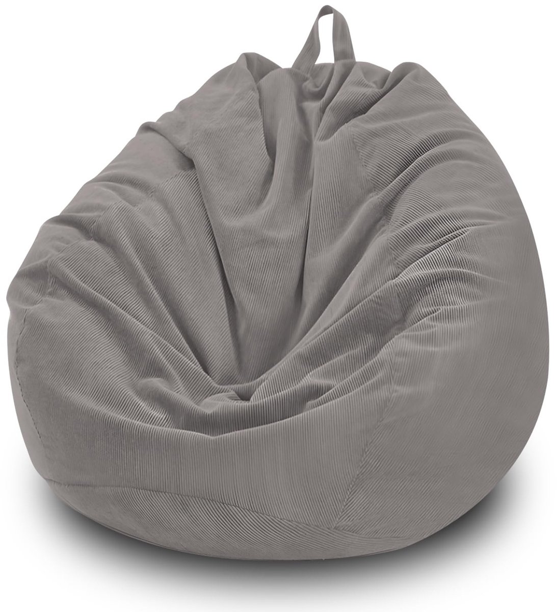 Dailygoods- Zitzakstoelhoes Hoogwaardige Corduroy - Opberghoes voor Knuffeldieren - Zitzak voor Huisdieren - Zitzak voor Honden/Katten - Comfortabele Zitzak - Warmte en Geluk Thuis