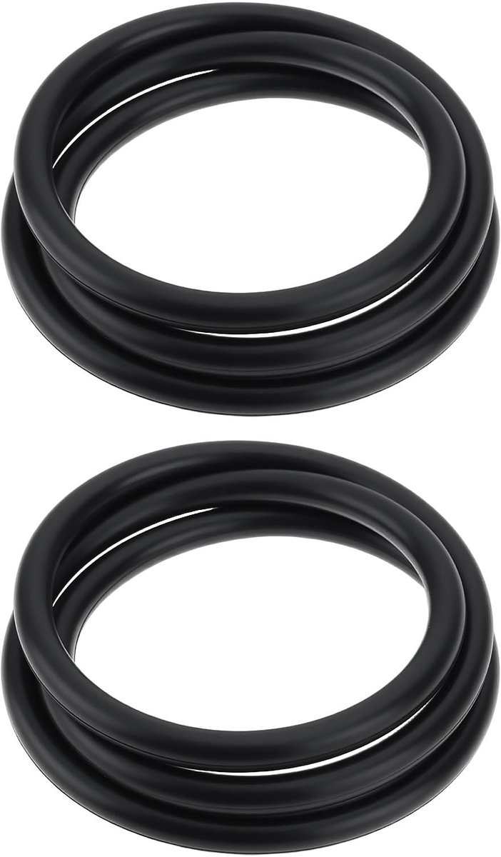 Dailygoods- O-ring 230x244x7mm - Rubber afdichting - Set van 2 - Compatibel met Pentair Clean & Clear - Duurzaam materiaal - Veilige afdichting - Afdichtring