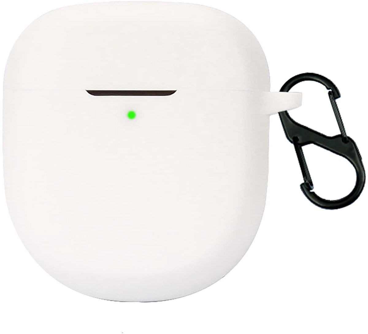 Dailygoods - Cilicone Hoes - Compatibel met Bose QuietComfort Ultra Oordopjes - Ultradun en zacht - Wit - Valbestendig - Krasbestendig - Ideaal voor b...