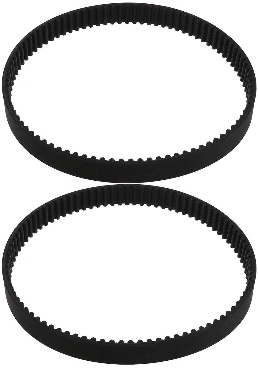 Dailygoods- Aandrijfriem 90 Tanden - Rubber - 5mm Tandafstand - 15mm Breedte - 450mm Omvang - Vervangingsonderdeel - Riem