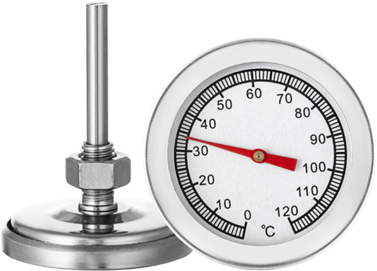 Dailygoods- Vleesthermometer Hoge Kwaliteit - BBQ Thermometer - Oventhermometer - Grill Thermometer - Draadloze Thermometer - Roestvrij Stalen Behuizing - Grillthermometer