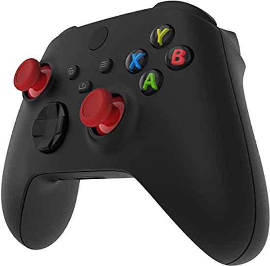 Vervangende Duimstokken - Analoge Sticks - Controller Personaliseren - Perfecte Pasvorm - 2 Stuks - Crimson Rood — afbeelding 5