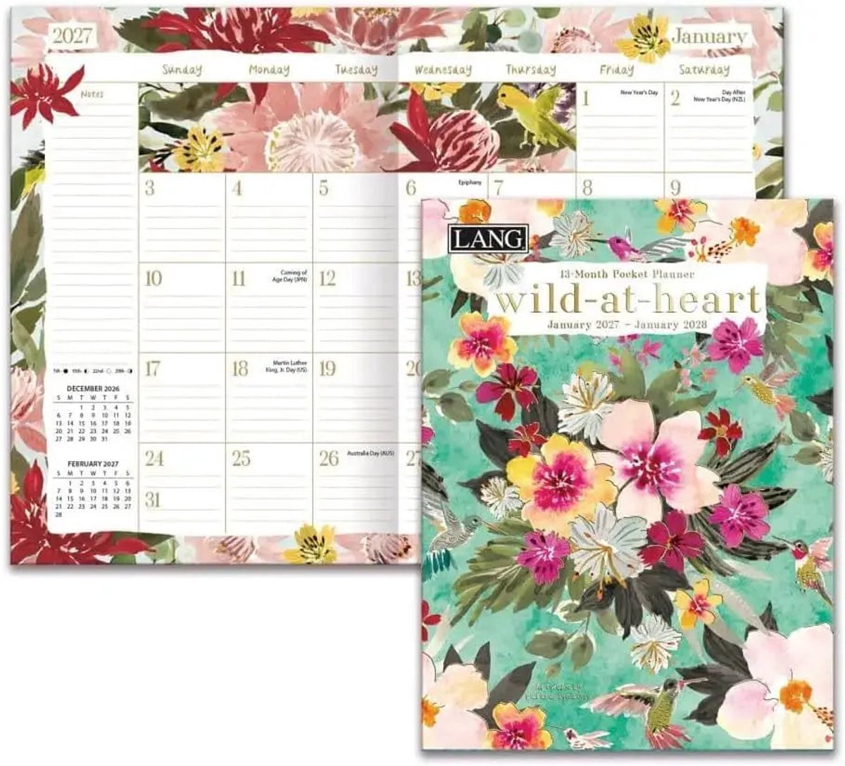 Wild At Heart Pocket Agenda 2027