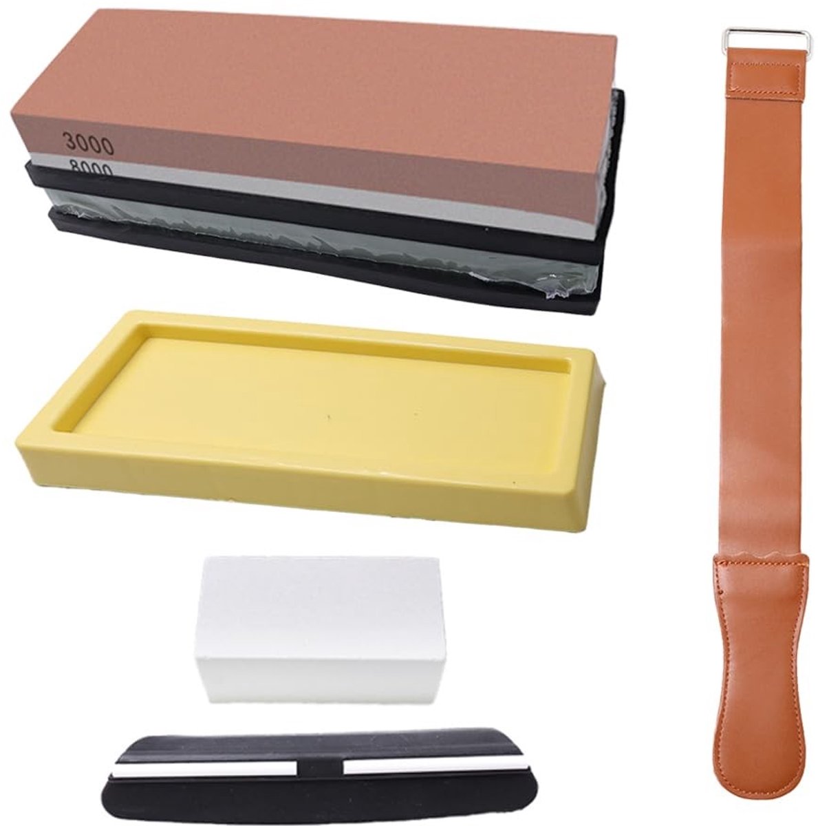 Dailygoods - Professionele Slijpsteenset voor Messen