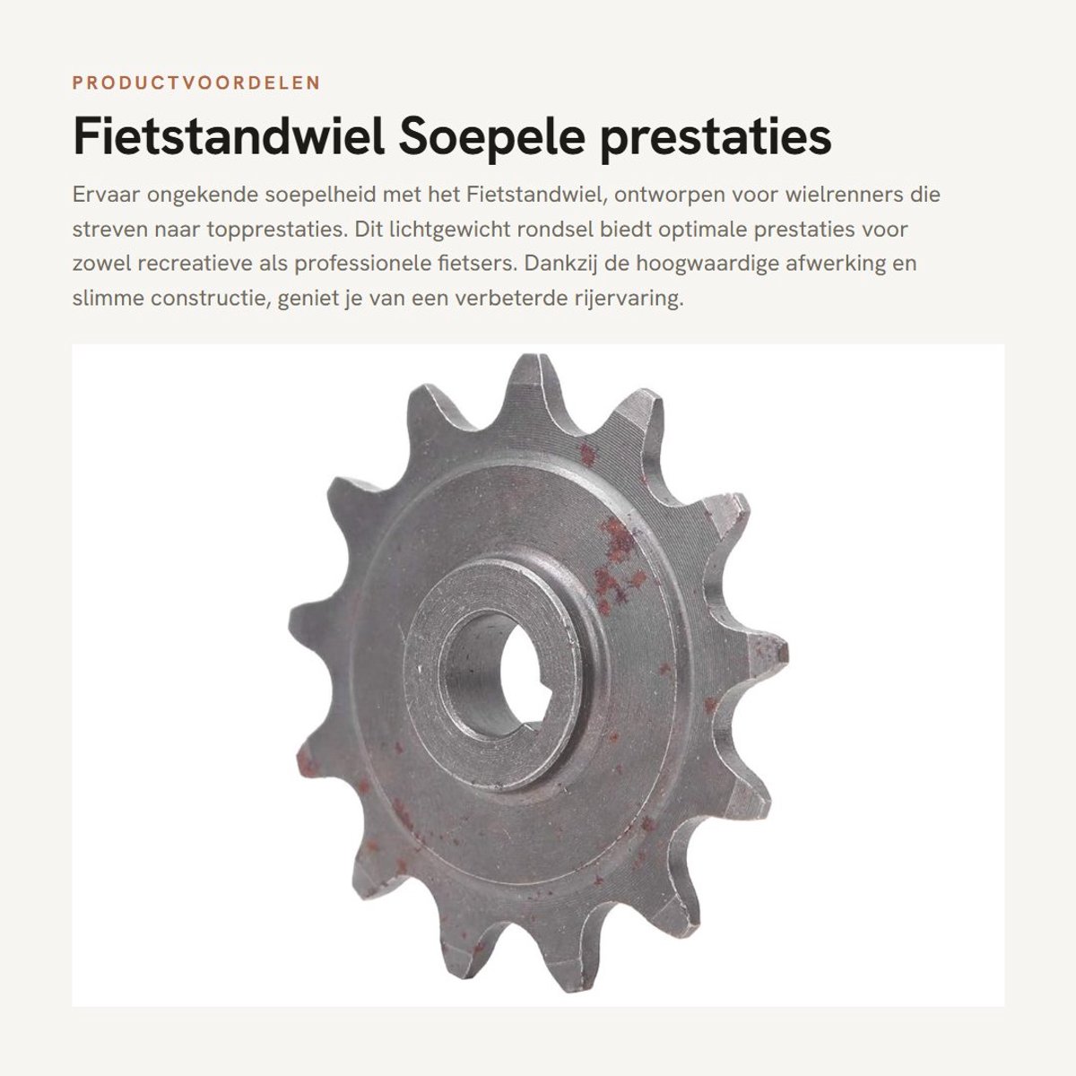 Dailygoods- Fietstandwiel Lichtgewicht - Soepele Prestaties - Rondsel - Fietswielen - Fiets Tandwiel - Fietswielverlichting - Fietswiel