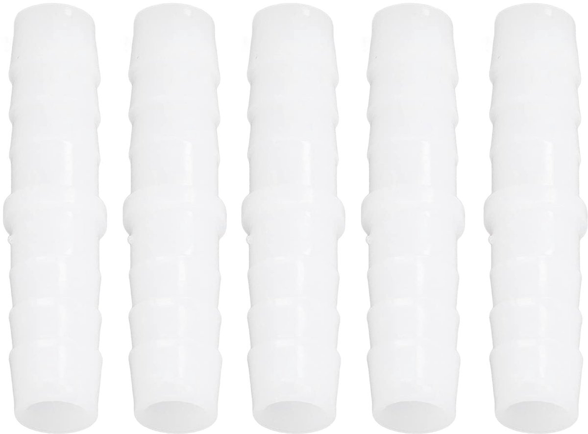 Dailygoods - Kunststof Slangpilaar Fitting - Duurzame Prikkeldraad Splicer - Perfect voor reparatie - 10 Stuks - Betrouwbare adapter voor tuinaanleg -...
