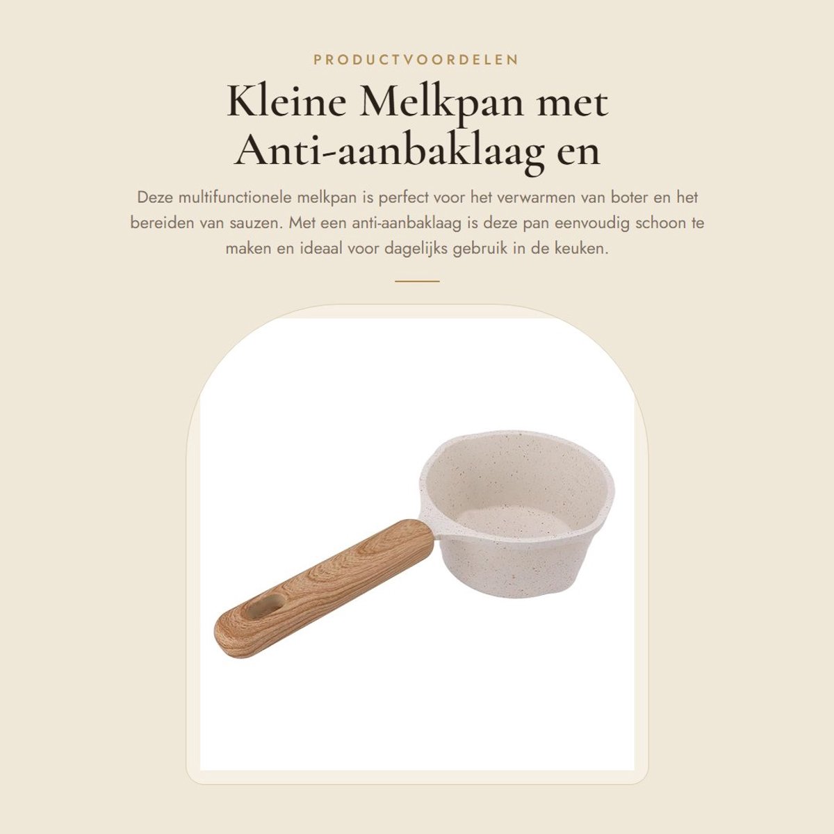 Dailygoods- Melkpan met Anti-aanbaklaag - Multifunctionele Kookpot - Hittebestendige Handgreep - Professioneel Oliegietontwerp - Gemakkelijk Schoon te Maken - Compact Opbergsysteem - Sauspannetje