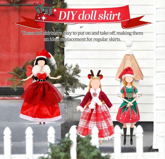 Thema Poppenkleding Sets met Accessoires voor 30 cm Poppen van Merkloos — afbeelding 4