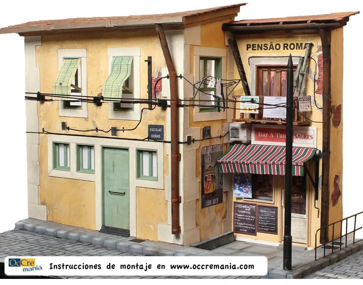 OcCre 53005D Occre 53005D Diorama Lisboa modelspoorbouwpakket
