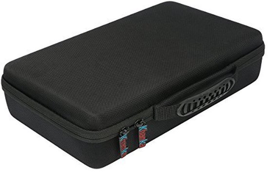 Draagbare DVD-speler tas - Opberg hoes - Bescherming onderweg - Harde beschermende schaal - 34 cm - Zwart — afbeelding 5
