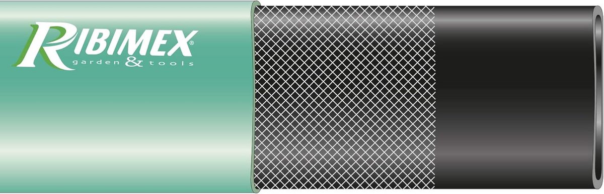 Afvoerslang plat - Opvoer slang - Water verplaatsen - 3 lagen - 20 meter 51mm - Groen