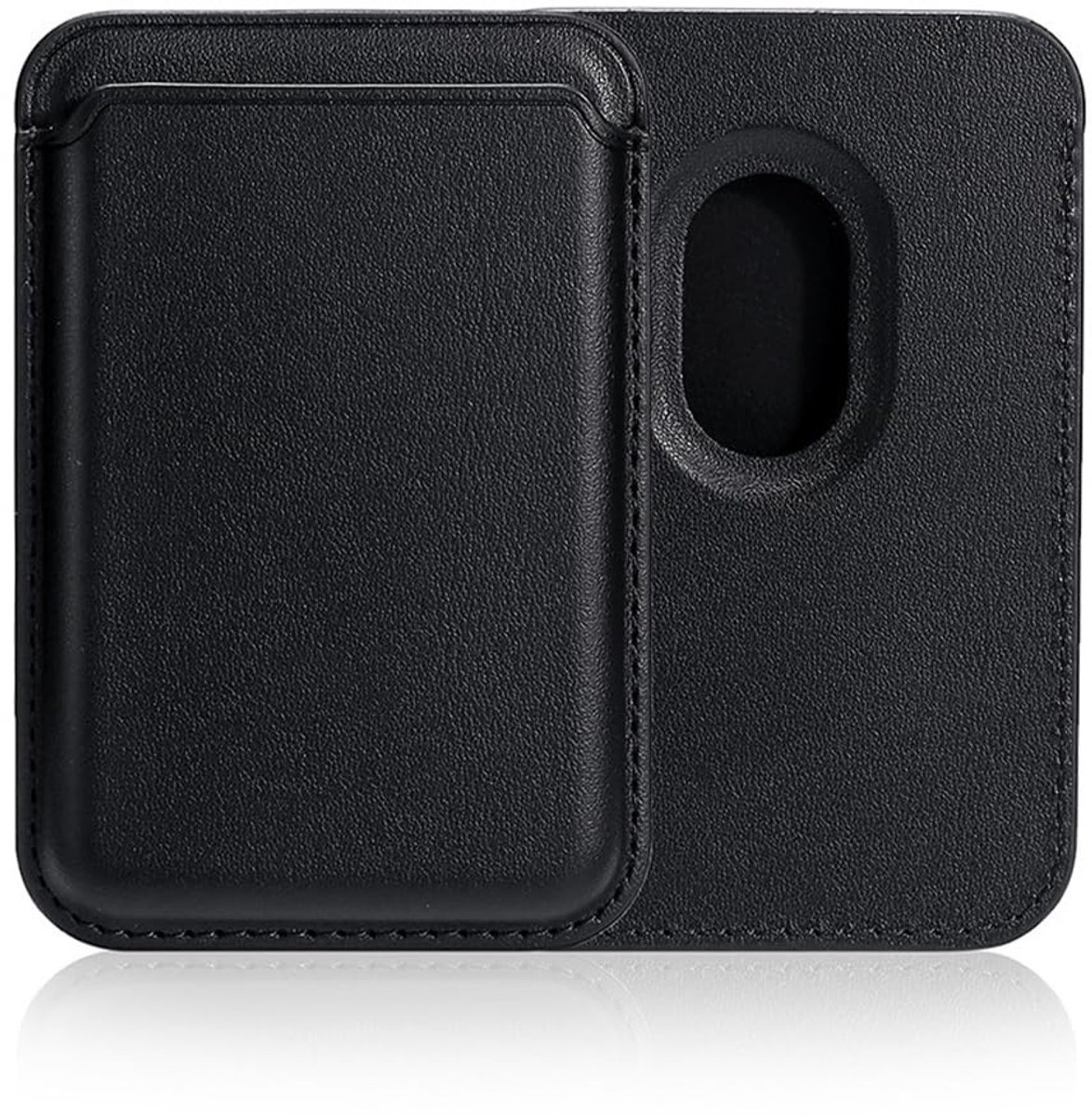 Dailygoods- Portemonnee Heren - RFID Kaart Houder - Leren Portemonnee - Sterke Magneet - Compatibel met iPhone 12/13/14/15 - Hoog Comfort - Telefoonportemonnee