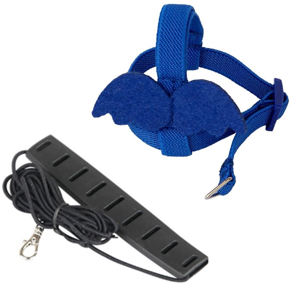 Dailygoods- Papegaaientuigje Verstelbaar - Vogeltuigje - Riem 2 Meter - Gesp - Buitentraining - Geschikt voor Kleine/Middelgrote Papegaaien