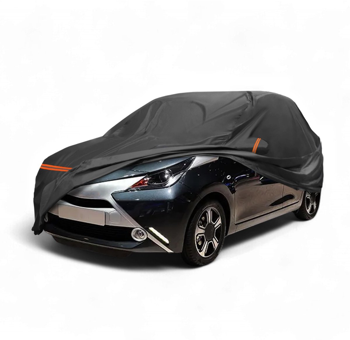Dailygoods - Auto Cover voor Toyota Aygo 2005-2014 Waterdicht en Winddicht