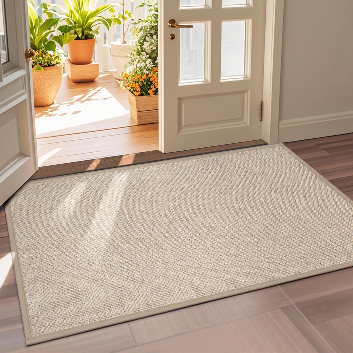 Binnendeurmat - Vuilvangmat Entreekleed - Voorkomt Vuil - Antislip Achterkant - 90 x 150 c